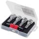 Set 4 prezoane antifurt SecurityWheel Locks 12x1,5 x L26 conic, 2 chei BZH5026 Butzi