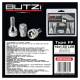 Set 4 prezoane antifurt SecurityWheel Locks 14x1,5 x L28 conic, 2 chei BZH5028 Butzi