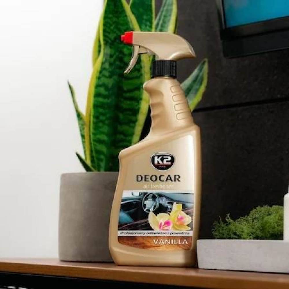Odorizant cu pulverizator DEOCAR VANILIE 700ml K2 M115VM Odorizant cu pulverizator DEOCAR VANILIE 700ml K2 M115VM