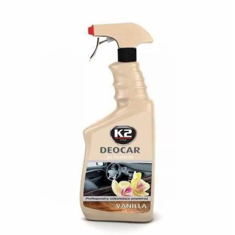 Odorizant cu pulverizator DEOCAR VANILIE 700ml K2 M115VM Odorizant cu pulverizator DEOCAR VANILIE 700ml K2 M115VM