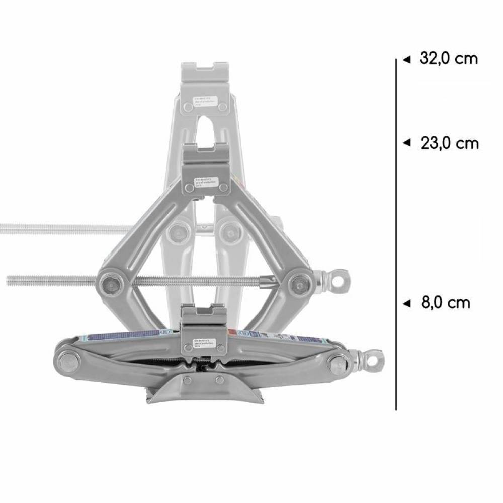 Cric foarfeca, 0.8T, 23-32cm, cu manivela, TUV, AutoLift Ultra Kompact, 436.08 Alca