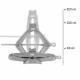 Cric foarfeca, 0.8T, 23-32cm, cu manivela, TUV, AutoLift Ultra Kompact, 436.08 Alca