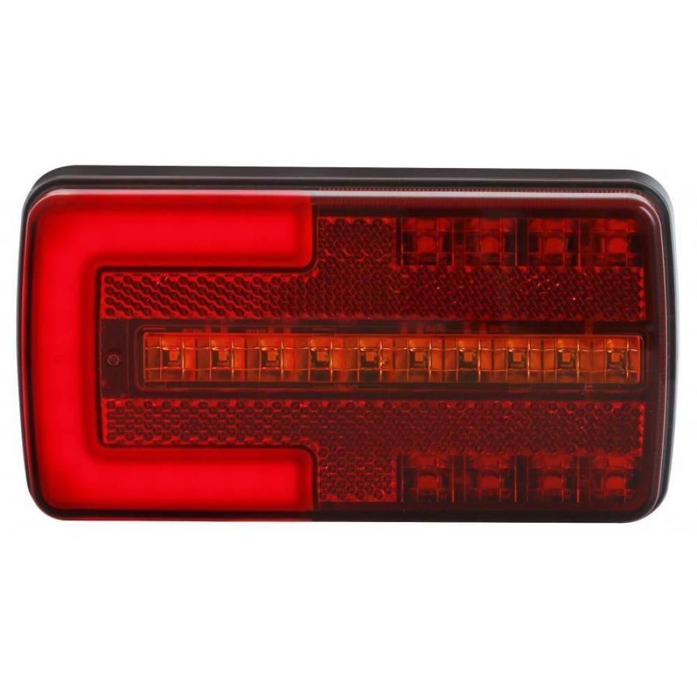 Lampa stop 150x80 cu LED, cu semnalizare dinamica, NeoDynC TruckLed ka L2301