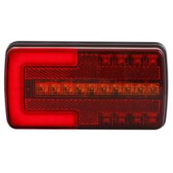 Lampa stop 150x80 cu LED, cu semnalizare dinamica, NeoDynC TruckLed ka L2301