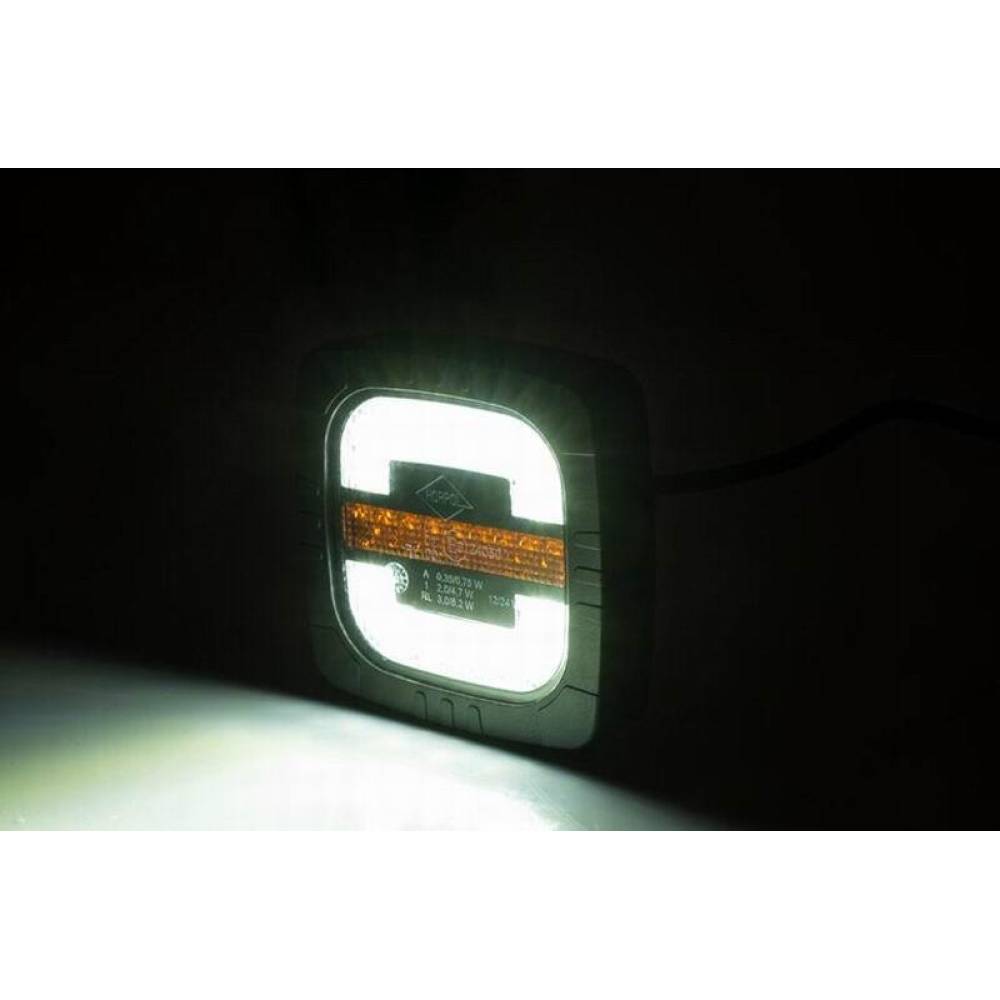 Lampa semnalizare cu pozitie si DRL, cu LED-uri, ROCA LZD 2802 Horpol Lampa semnalizare cu pozitie si DRL, cu LED-uri, ROCA LZD 2802 Horpol