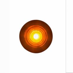 Lampa gabarit fi28 cu LED incastrabila concava pentru Bullbar, galbena LD 2632 Horpol