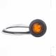 Lampa gabarit fi28 cu LED incastrabila concava pentru Bullbar, galbena LD 2632 Horpol