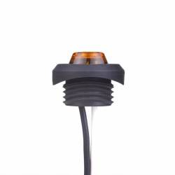 Lampa gabarit fi28 cu LED incastrabila concava pentru Bullbar, galbena LD 2632 Horpol