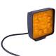 Proiector ceata 106x106 9LED 10-30V 27W, 30gr, portocaliu BK69056f