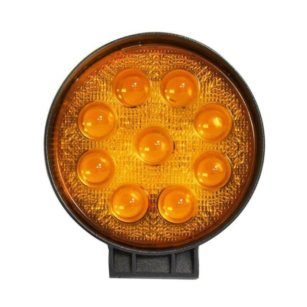 Proiector ceata fi113, cu LED, 10-30V 27W, 30gr, portocaliu BK69055s