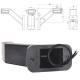 Lampa gabarit 185mm, LED, 2 functii, stanga W168.4 1172L Was