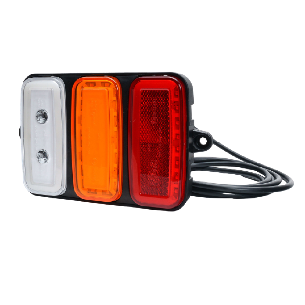 Lampa stop 165x117, 5 functii, cu ceata, stanga/dreapta W227 1491 Was