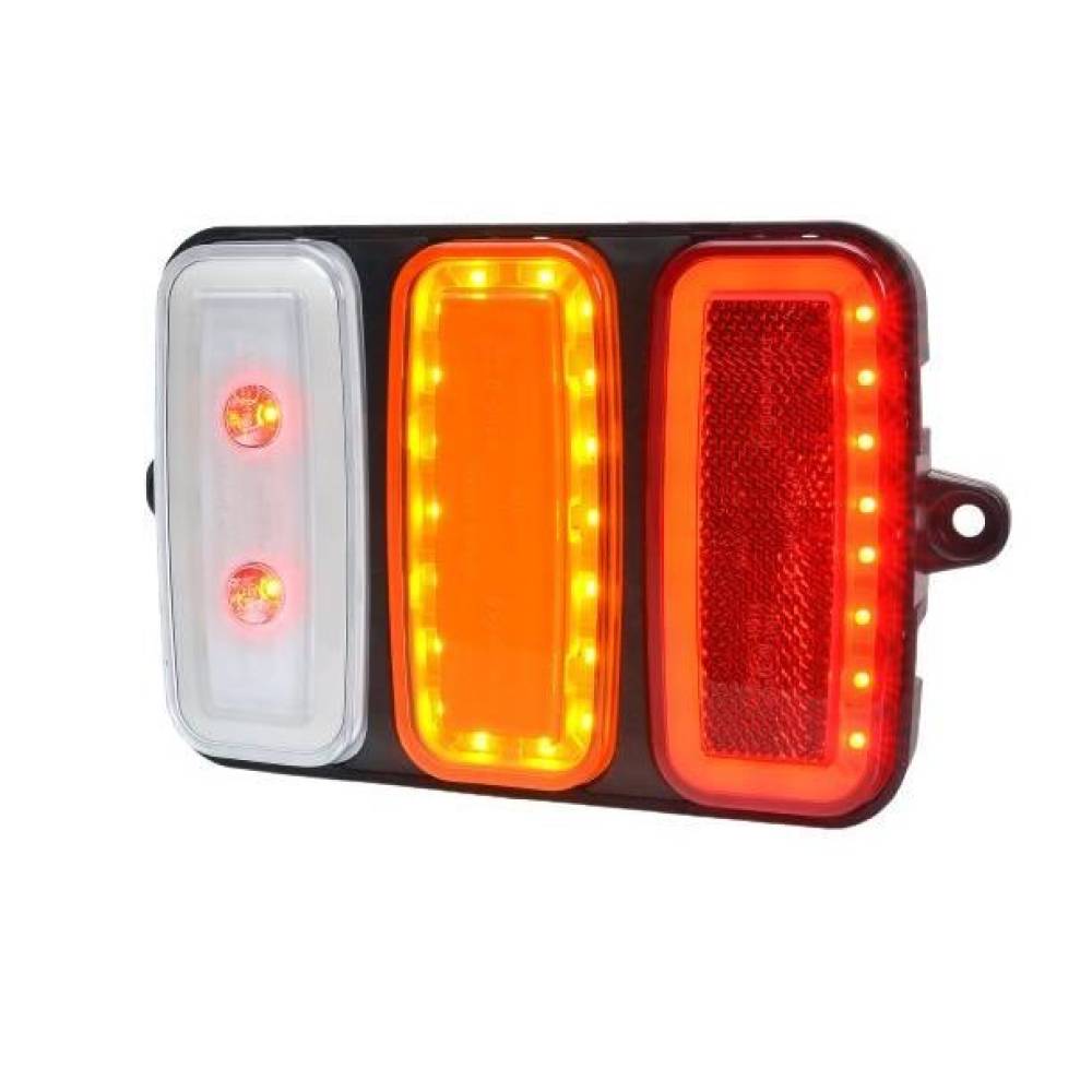 Lampa stop 165x117, 5 functii, cu ceata, stanga/dreapta W227 1491 Was