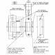 Lampa gabarit cu 2 functii, alb / rosu W140 1081/I Was
