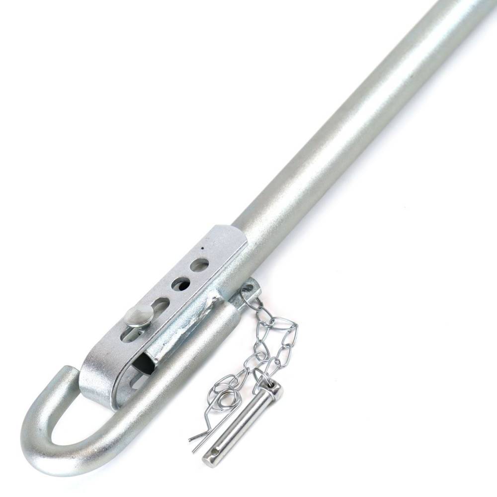 Bara remorcare metal 3T, 3 segmente cu arc 205cm, TUV, CE, 02477 Amio Bara remorcare metal 3T, 3 segmente cu arc 205cm, TUV, CE, 02477 Amio
