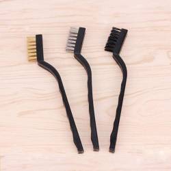 Perie sarma 17cm, set 3 bucati, cupru, otel, nylon, ka AKC8139
