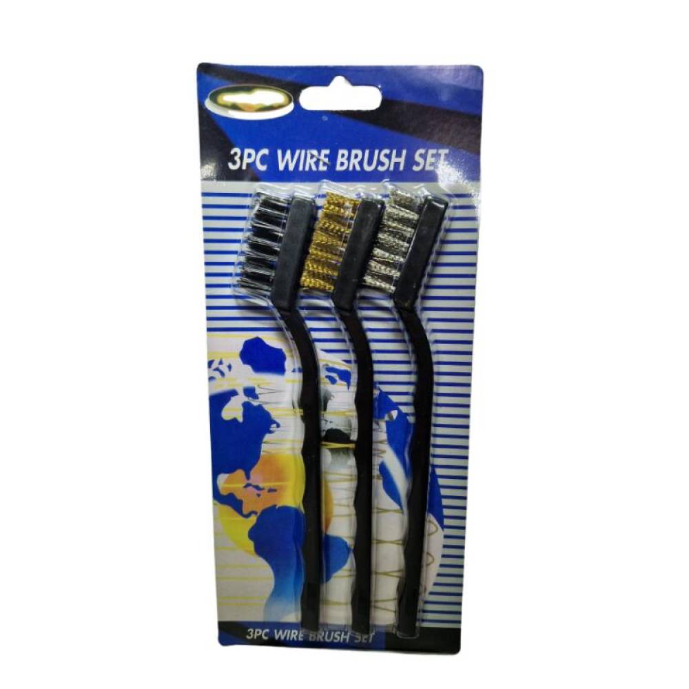 Perie sarma 17cm, set 3 bucati, cupru, otel, nylon, ka AKC8139