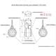 Lampa gabarit 113mm, LED, 513BC Was