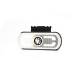 Lampa gabarit 134x53(71) cu suport, 20 LED-uri, alba, cu proiectare lumina la sol, W240 1600 Was