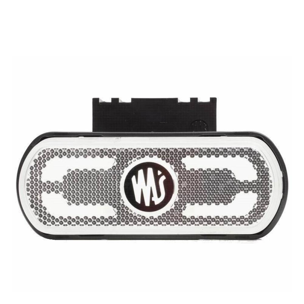 Lampa gabarit 134x53(71) cu suport, 20 LED-uri, alba, cu proiectare lumina la sol, W240 1600 Was