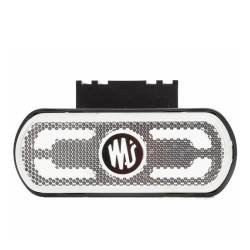 Lampa gabarit 134x53(71) cu suport, 20 LED-uri, alba, cu proiectare lumina la sol, W240 1600 Was
