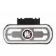Lampa gabarit 134x53(71) cu suport, 20 LED-uri, alba, cu proiectare lumina la sol, W240 1600 Was