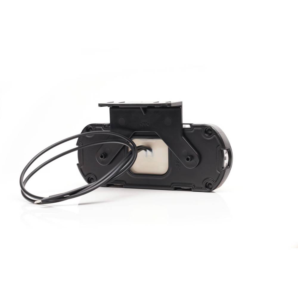 Lampa gabarit 134x53(71) cu suport, 20 LED-uri, galbena, cu proiectare lumina la sol, W240 1598 Was
