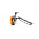 Lampa gabarit 134x53(71) cu suport, 20 LED-uri, galbena, cu proiectare lumina la sol, W240 1598 Was