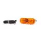 Lampa gabarit 134x53(71) cu suport, 20 LED-uri, galbena, cu proiectare lumina la sol, W240 1598 Was