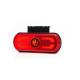 Lampa gabarit 134x53(71) cu suport, 20 LED-uri, rosie, cu proiectare lumina la sol, W240 1599 Was