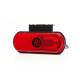 Lampa gabarit 134x53(71) cu suport, 20 LED-uri, rosie, cu proiectare lumina la sol, W240 1599 Was