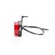 Lampa gabarit 134x53(71) cu suport, 20 LED-uri, rosie, cu proiectare lumina la sol, W240 1599 Was