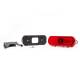 Lampa gabarit 134x53(71) cu suport, 20 LED-uri, rosie, cu proiectare lumina la sol, W240 1599 Was