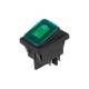 Intrerupator ON/OFF cu LED verde, ermetic Carmotion 86541