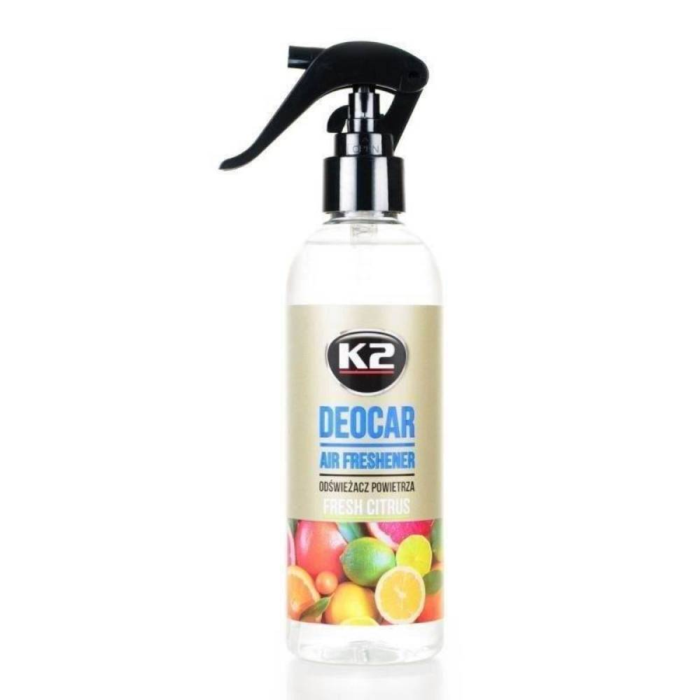 Odorizant cu pulverizator DEOCAR 250ml Fresh Citrus K2 M117FC Odorizant cu pulverizator DEOCAR 250ml Fresh Citrus K2 M117FC