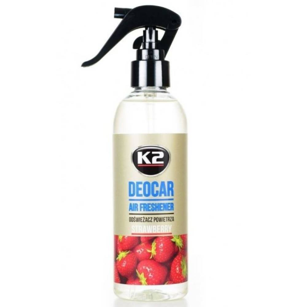 Odorizant cu pulverizator DEOCAR 250ml Strawberry K2  M117S