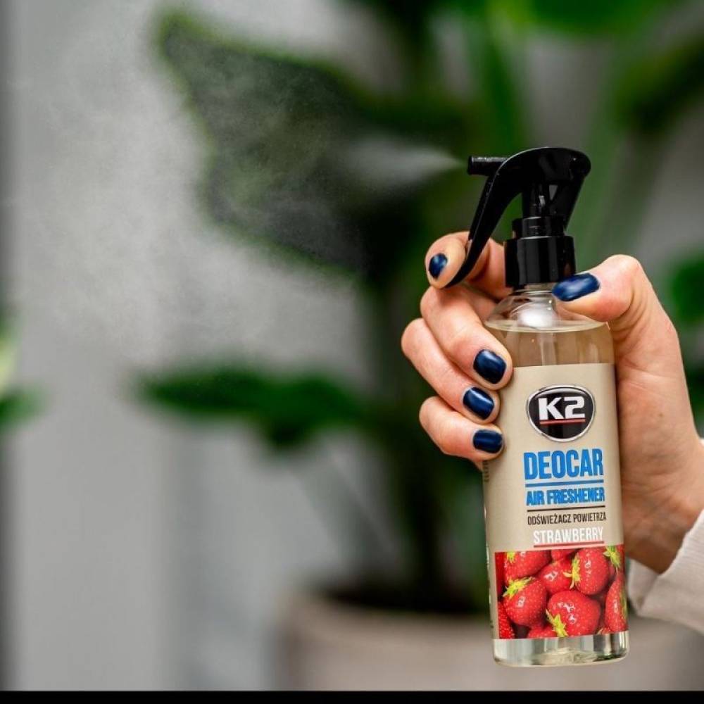 Odorizant cu pulverizator DEOCAR 250ml Strawberry K2  M117S