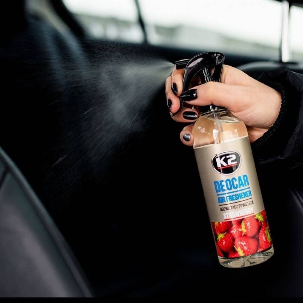 Odorizant cu pulverizator DEOCAR 250ml Strawberry K2  M117S