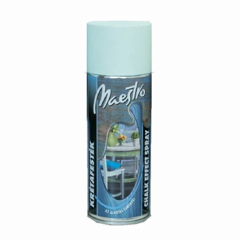 Spray vopsea lemn efect creta verde 400ml Maestro 48153
