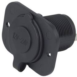 Priza bricheta auto 12/24V cu capac, Carmotion 58083