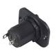 Priza bricheta auto 12/24V cu capac, Carmotion 58083