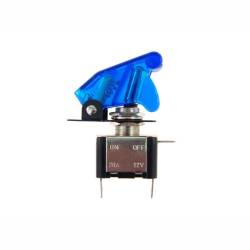 Intrerupator on/off flick 12V, 20A, Led, albastru, Top Gun, 58095 Carmotion 