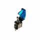 Intrerupator on/off flick 12V, 20A, Led, albastru, Top Gun, 58095 Carmotion Intrerupator on/off flick 12V, 20A, Led, albastru, Top Gun, 58095 Carmotion