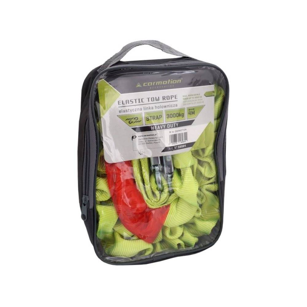 Chinga tractare funie 3T, 4m, elastica, heavy duty 58984 Carmotion