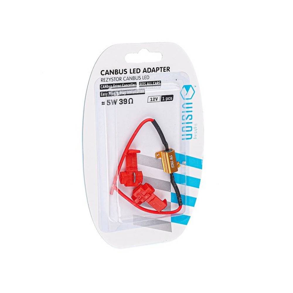 Anulator eroare LED-uri, rez,istenta 12V, 5W, 39Ohm 63351 Carmotion