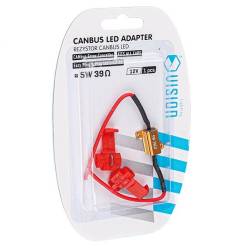 Anulator eroare LED-uri, rez,istenta 12V, 5W, 39Ohm 63351 Carmotion