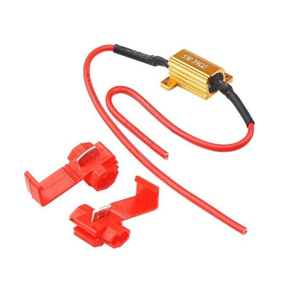 Anulator eroare LED-uri, rez,istenta 12V, 5W, 39Ohm 63351 Carmotion