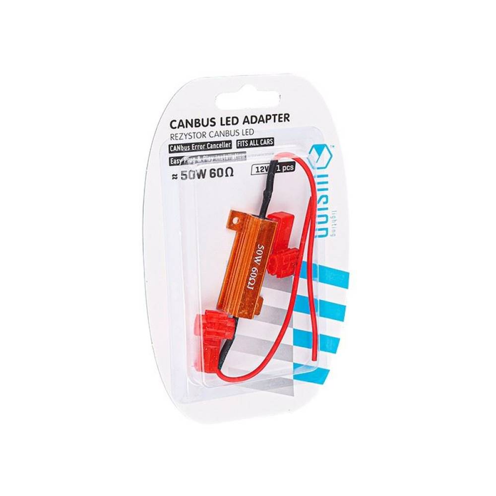 Anulator eroare LED-uri, rezistenta, 12V, 50W, 60 Ohm, 63359 Carmotion