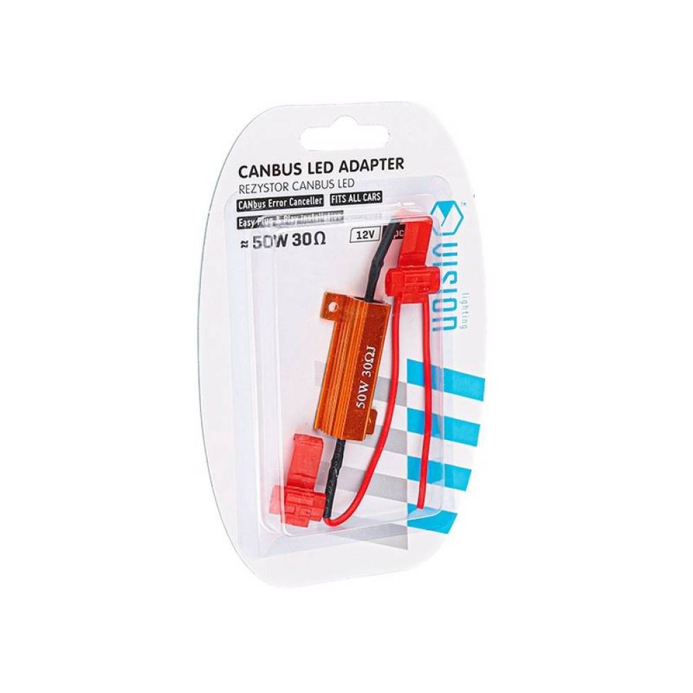 Anulator eroare LED-uri, rezistenta, 12V, 50W, 30 Ohm, 63358 Carmotion