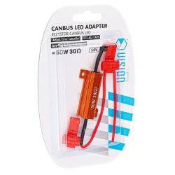Anulator eroare LED-uri, rezistenta, 12V, 50W, 30 Ohm, 63358 Carmotion